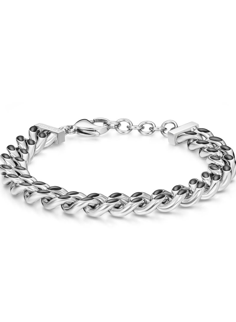 بوليس سنتوريون سوار رجالي من الفولاذ المقاوم للصدأ - Image 1