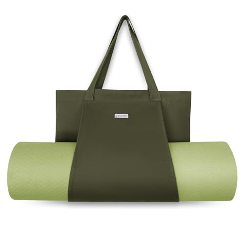 Cwokarb Yoga Mat Bag, Yoga Bags and Carriers Fits All Your Stuff, Yoga Tote Bag for Gym, Pilates, Workout, Beach, Travel and Office - Image 1