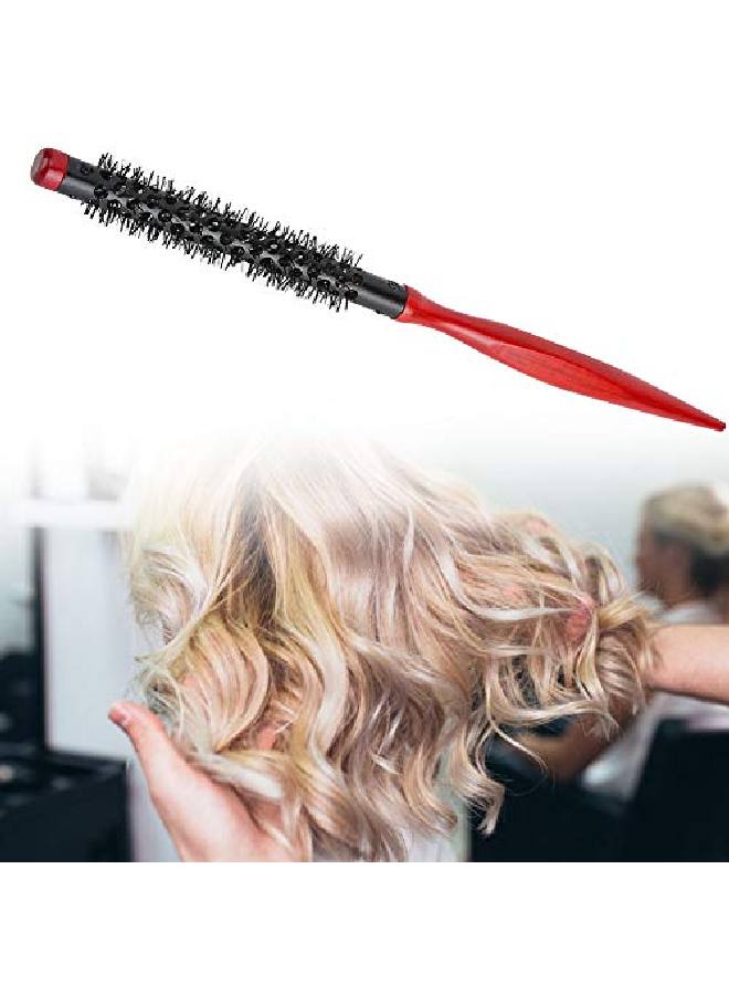 Sonew Roller Comb For Men And Women Nylon Bristles Round Salon Hair Styling Brush Comb For Blow Drying Curling Straightening(04In) - Image 5