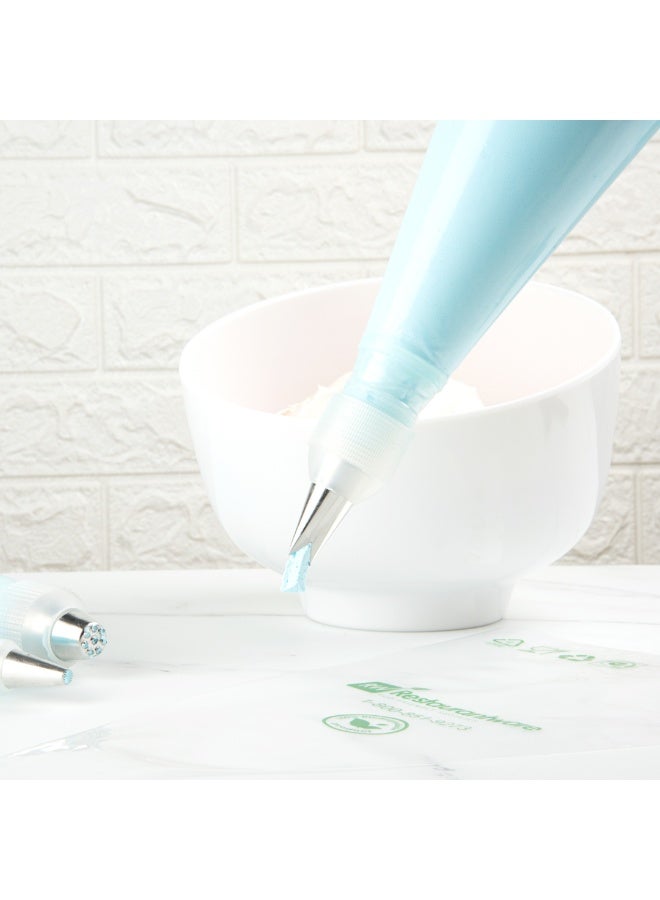 Restaurantware فوهة تزيين المعجنات تك ورقة، 1 فوهة أنابيب قابلة لإعادة الاستخدام - #366، مقاومة للانبعاج، فوهة تزيين كعكة من الفولاذ المقاوم للصدأ، آمنة للغسل في غسالة الصحون، تزيين الكب كيك، الكعك، أو البسكويت - Image 3