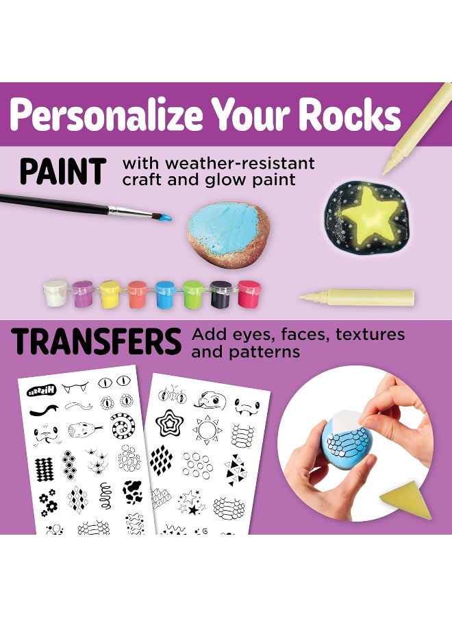 Creativity for Kids Rock Snake Bucket Kit - DIY Craft for Kids (Ages 6+) - Create 20 Colorful Smooth Stones - Image 4