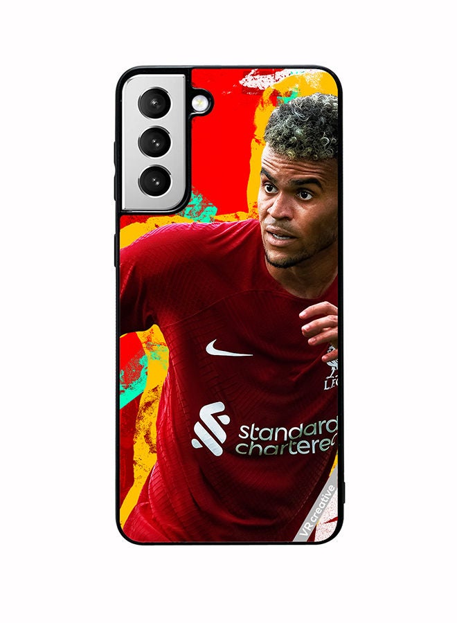 VR CREATIVE Protective Case Cover For Samsung Galaxy S22 Plus 5G Luis Diaz Design Multicolour - Image 1