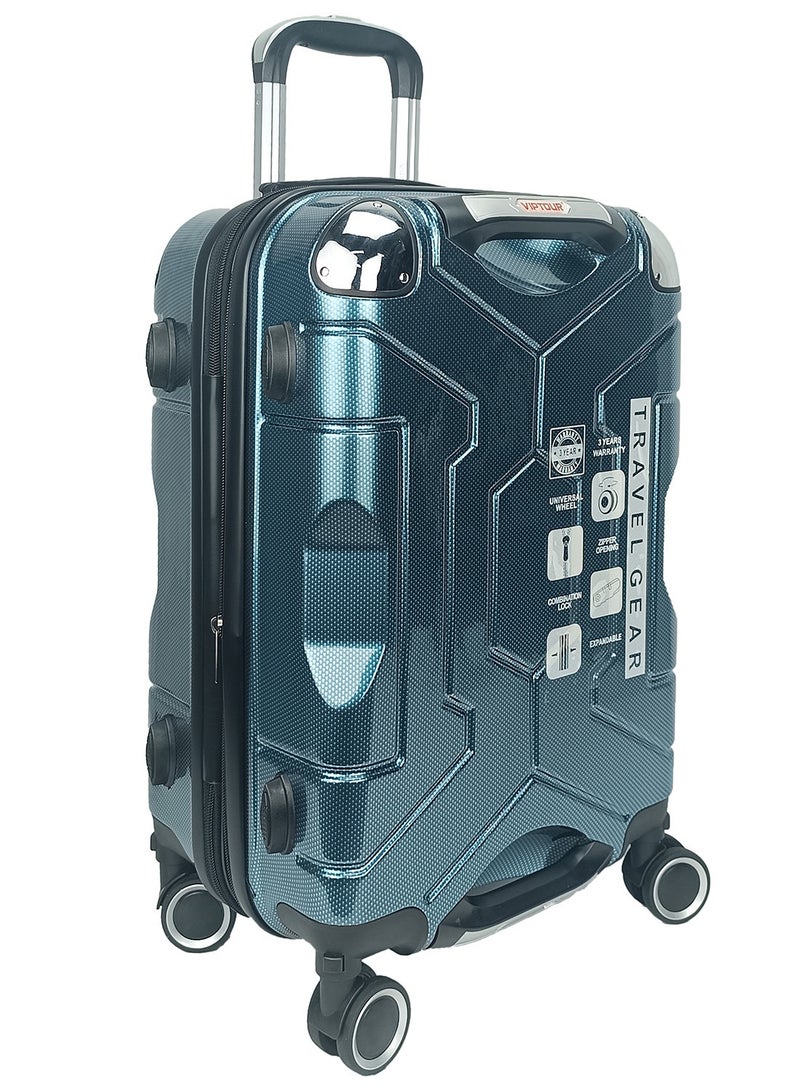 VIPTOUR Trolley Luggage Set of 3 PCS TPC Hard Side Spinner Wheels with TSA Lock - Image 4