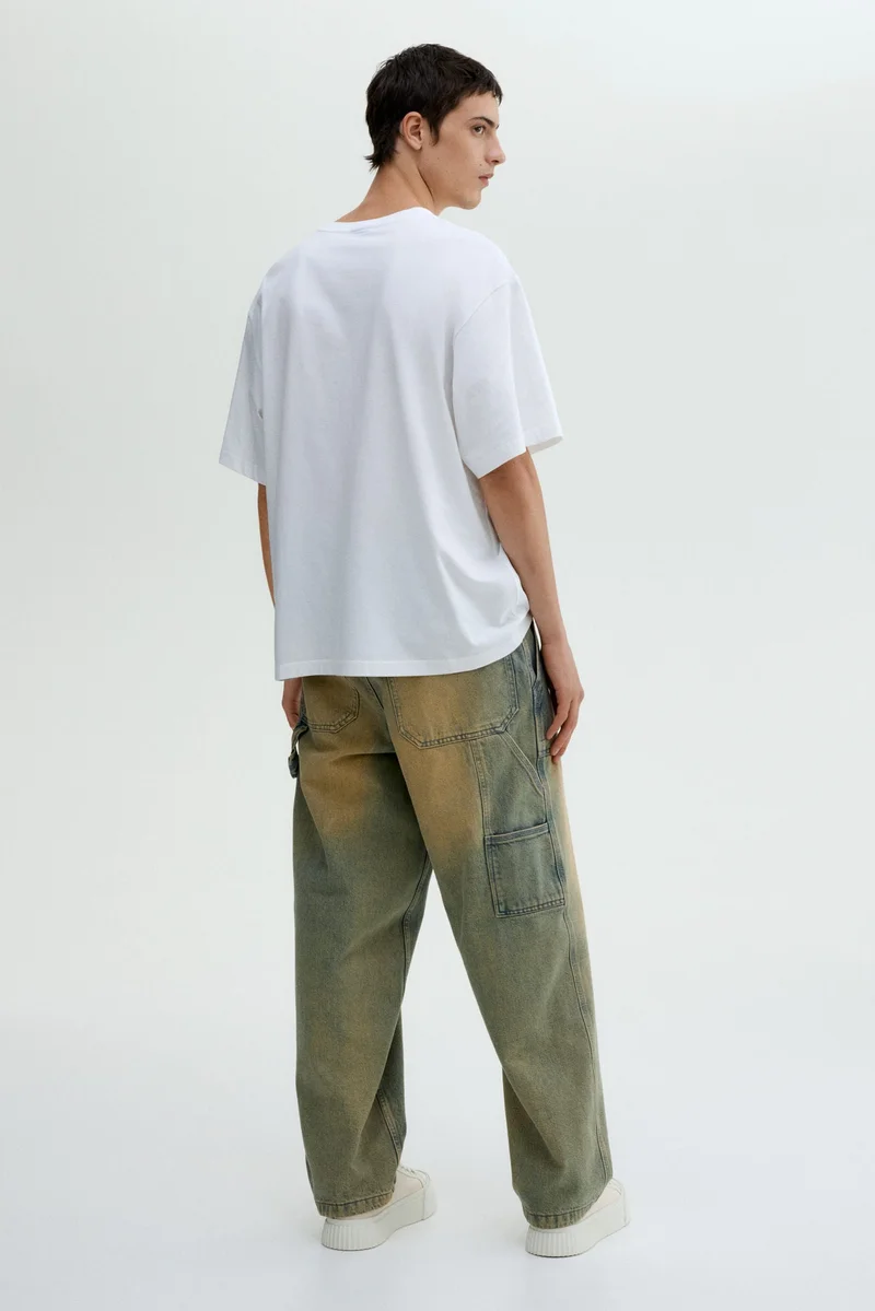 H&M Loose Fit Printed T-shirt