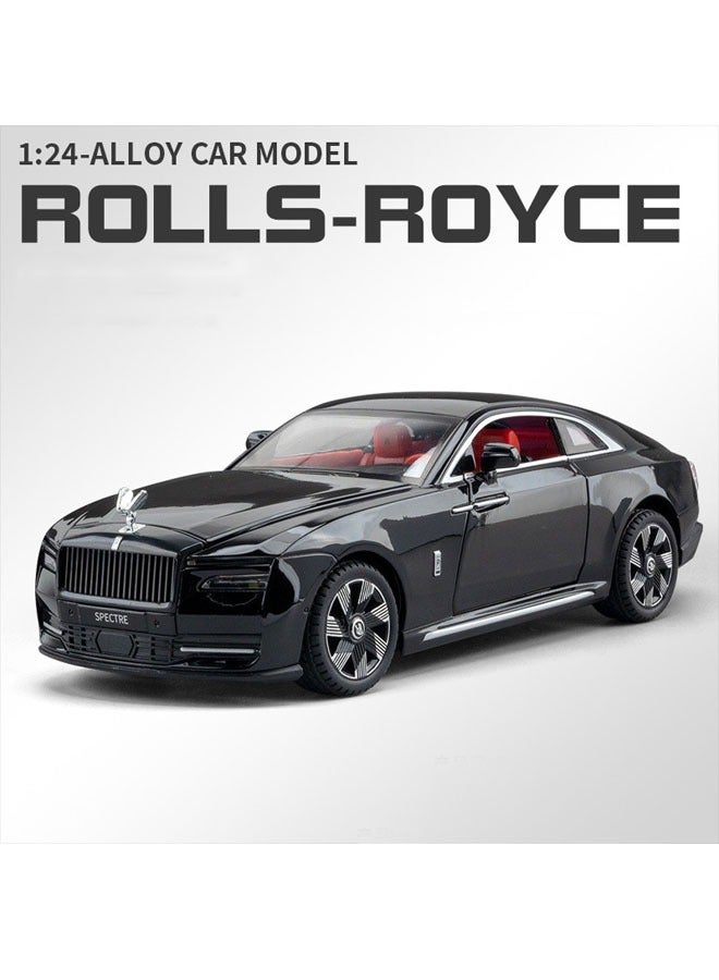 Beauenty 1:24 Scale Rolls-Royce Alloy Car ModelBlack Black - Image 2