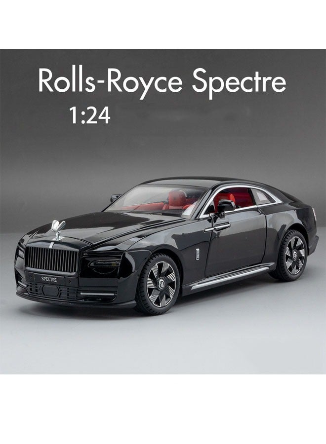 Beauenty 1:24 Scale Rolls-Royce Alloy Car ModelBlack Black - Image 1