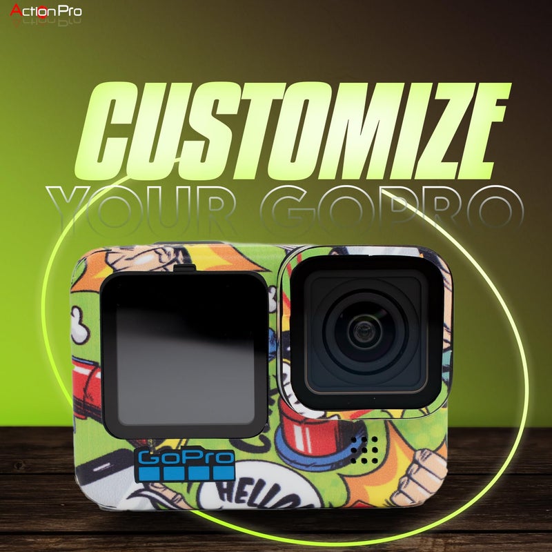 Action Pro Camera Skin Compatible with Gopro-9/10/11/12/13 Action Camera - Image 3