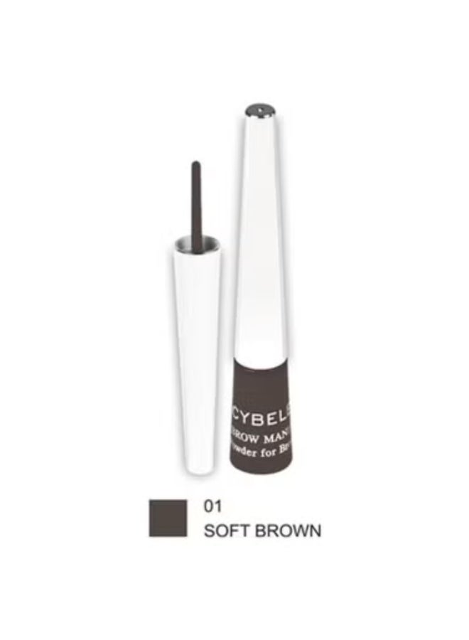 CYBELE Mania Brow Powder Soft Brown 01 