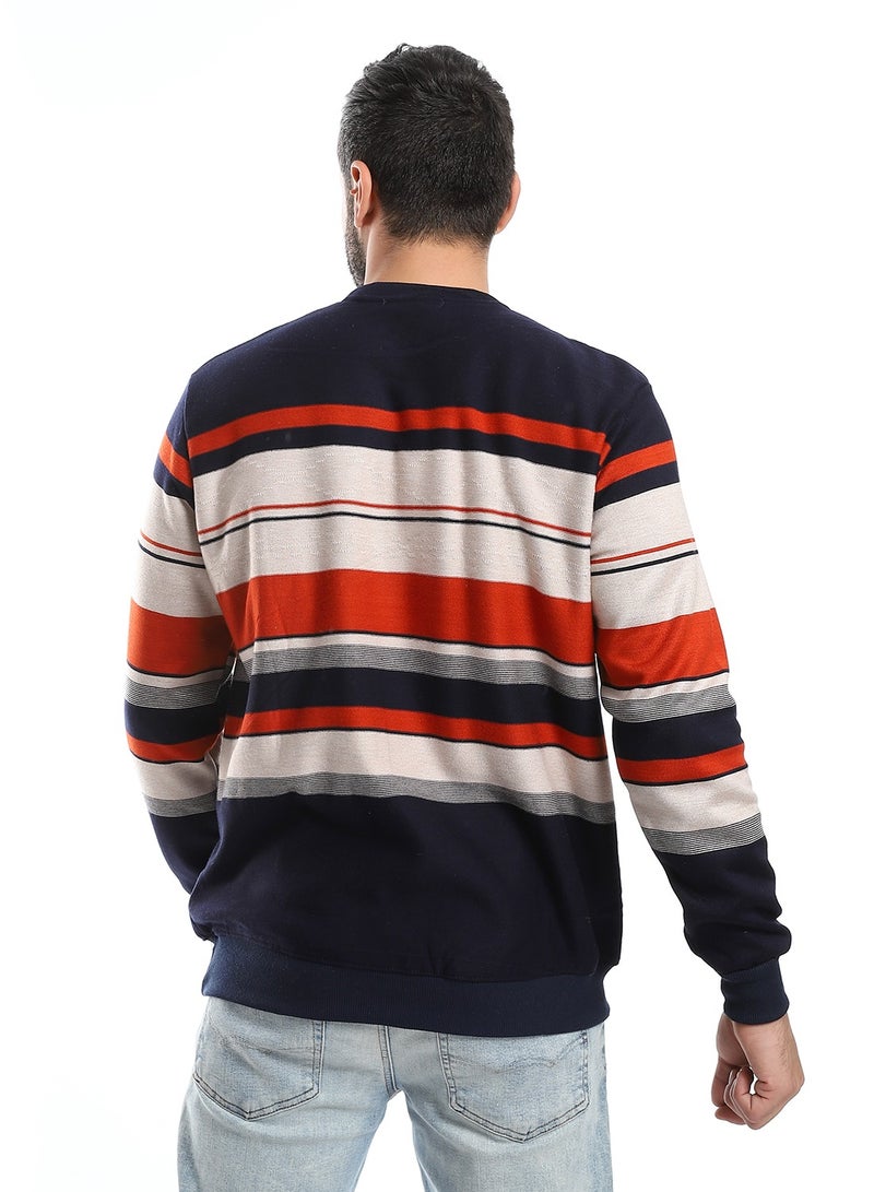 Caesar Mens Sweat Shirt With Round Neck  - Image 4