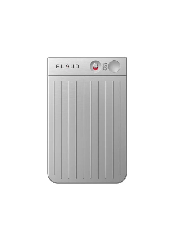 PLAUD PLAUD Note Smart AI Voice Recorder with Magnetic Case Silver  - Image 1