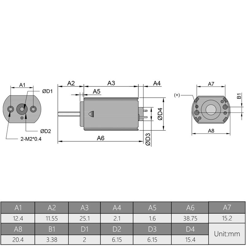 Fielect 5Pcs DC Motor 3-12V 9000RPM Electric Motor Micro Motor Mini Motor Round Shaft for RC Boat DIY Airplane Toys Model DIY Hobby - Image 5