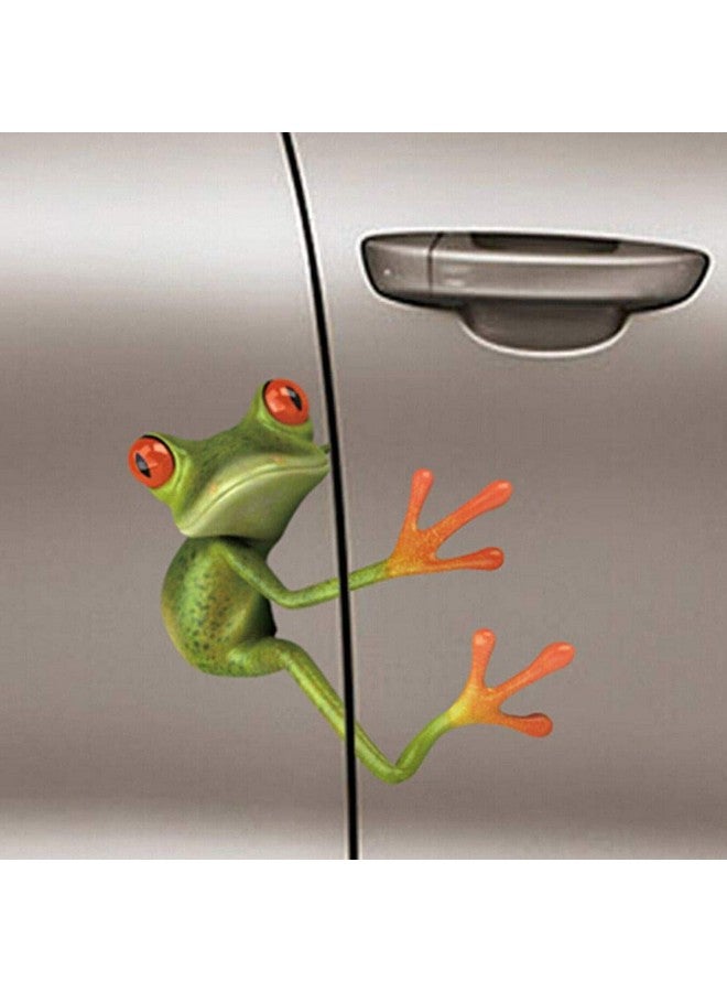 RAYNAG 3D Cute Peep Frog Funny Car Stickers Truck Window Vinyl Decal Graphics Sticker Adorable Office Desk Decorations 10 Pieces(Random) - Image 3