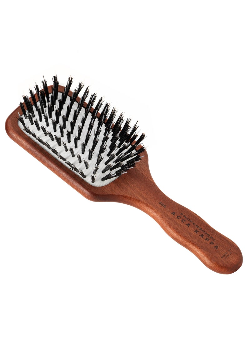 ACCA KAPPA PNUEMATIC - PORCUPINE BRISTLES Hair Brush | Mini Paddle Brush 18.5 cm.  - Image 1