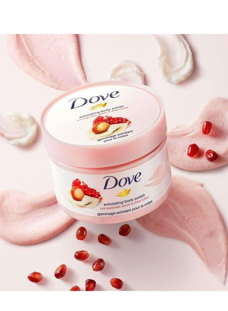 دوف مقشر الجسم بالرمان وزبدة الشيا 298 جرام - Image 3