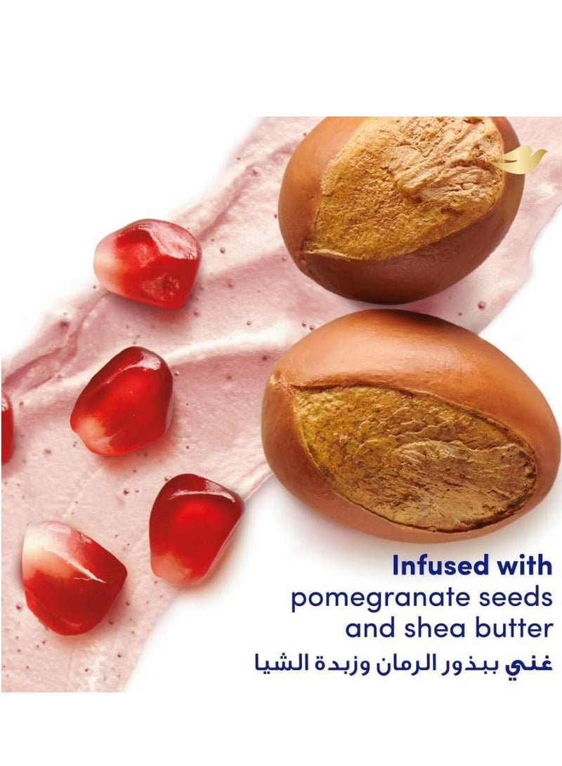 دوف مقشر الجسم بالرمان وزبدة الشيا 298 جرام - Image 5