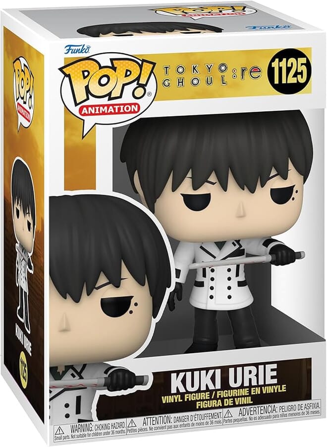 Funko Pop! Animation: Tokyo Ghoul- Kuki Urie, Collectible Action Vinyl Figure - 57642