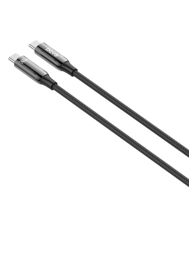 ديفو Devo Tech – USB-C to USB-C Data Cable 240w - Image 3