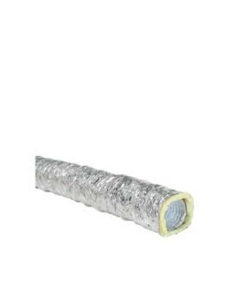 KNP KNP 8 inch aluminum flexible duct is designed for use in various HVAC and ventilation systems offering flexibility and durability for installation in tight or complex spaces.  - Image 2