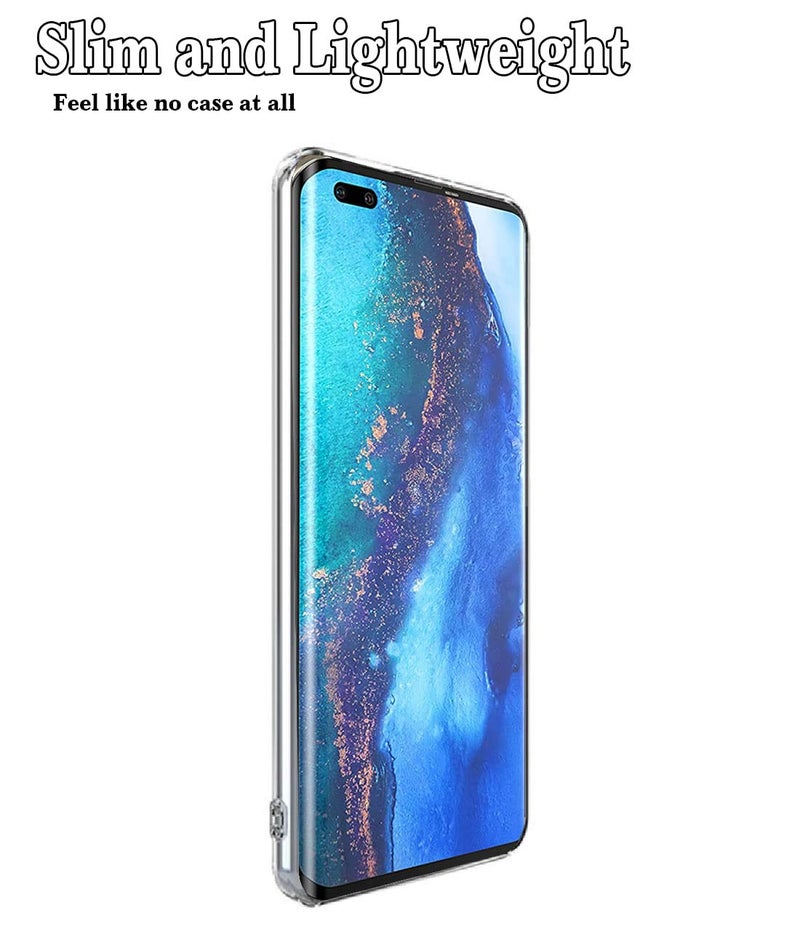 Casotec غطاء خلفي شفاف كريستالي من كاسوتيك لتكنو فانتوم X 4G | نتوءات مرتفعة لحماية الكاميرا والشاشة | غطاء خلفي ناعم من السيليكون الشفاف لتكنو فانتوم X 4G (TPU | شفاف) - Image 2