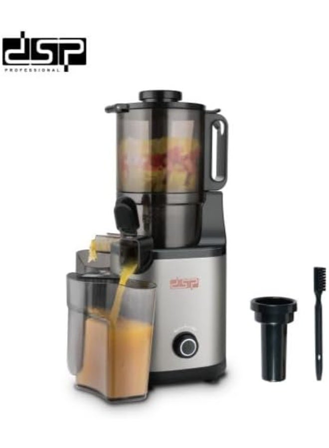 DSP KJ3081 Whole Slow Juicer | DSP Professional Whole Fruit Juicer 300W - Image 4