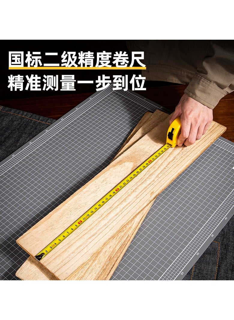 Deli 8202 Steel Measure Tape, 3m × 13mm, Yellow – Ideal for Office and Home Measurements - Image 5