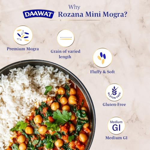 Daawat SehatMini Mogra Rice, 5kg - Image 4