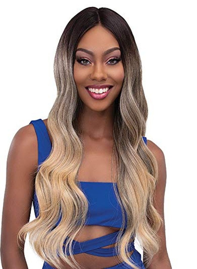 Janet Collection HD Melt Extended Part BELLA Lace Front Wig (TIGER ORANGE) - Image 1