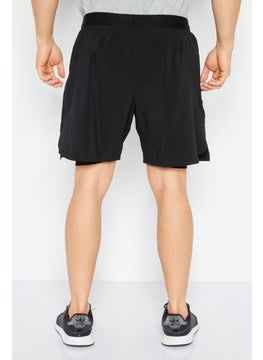 Reebok Men Sportswear Fit Training Short, Black  - Image 2