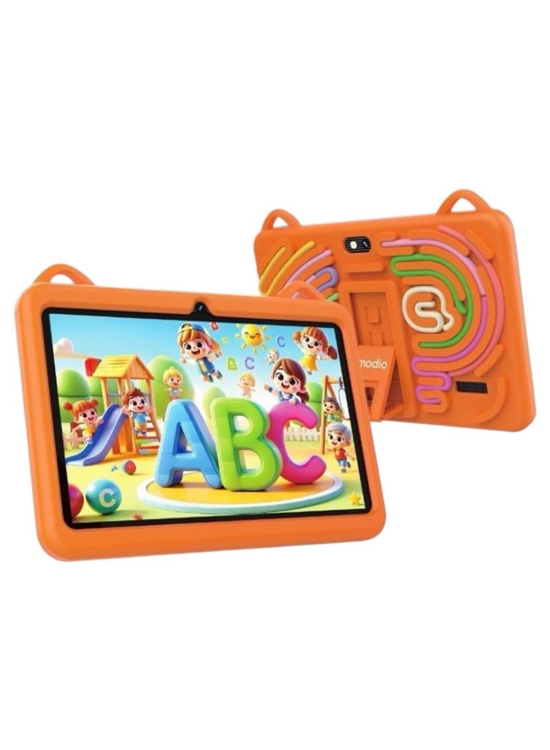 MODIO TAB Modio M75 Kids Tablet, 7-inch HD display perfect for children's content viewing, complemented by dual cameras for photos and video calls, Android 13, 6+256GB, 5G WiFi, Dual Camera, 3000mAh Battery - Image 1