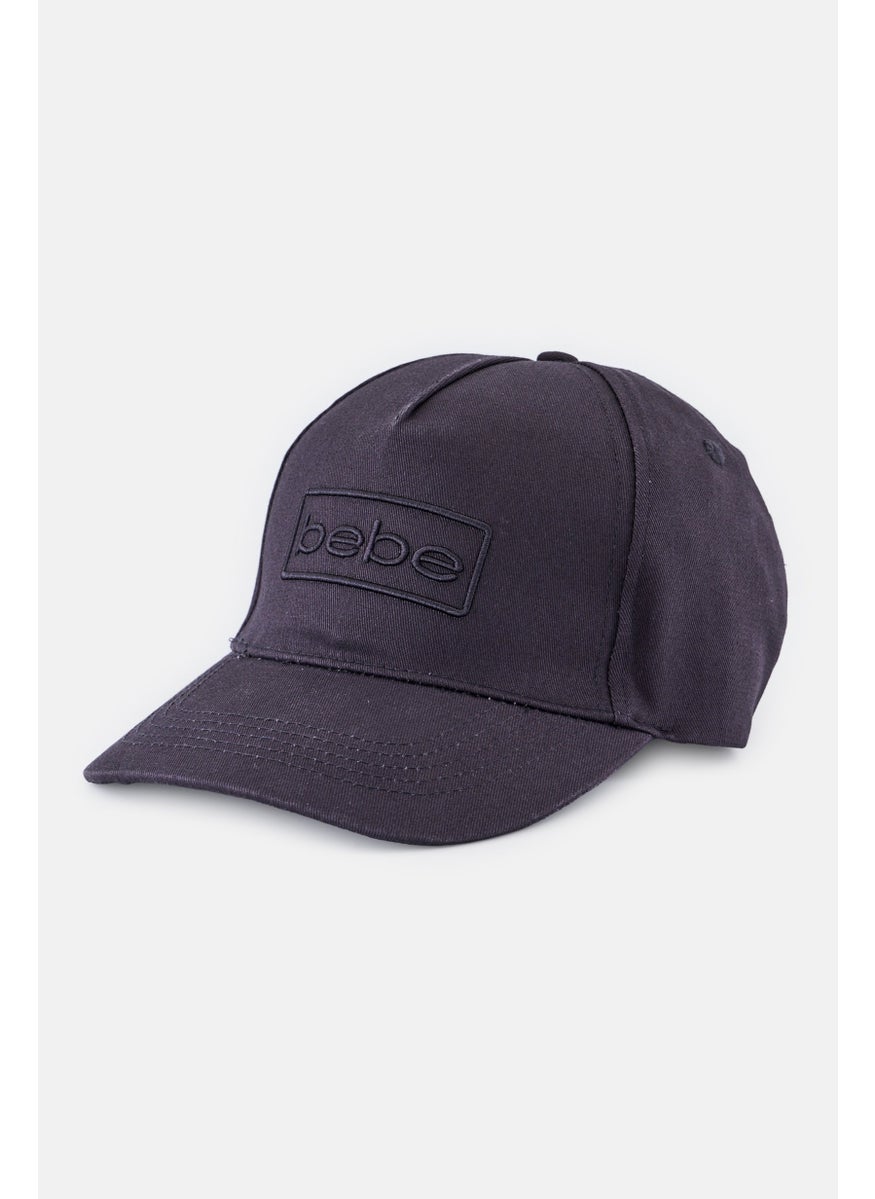 bebe Men Brand Logo Cap, Dark Grey  - Image 1