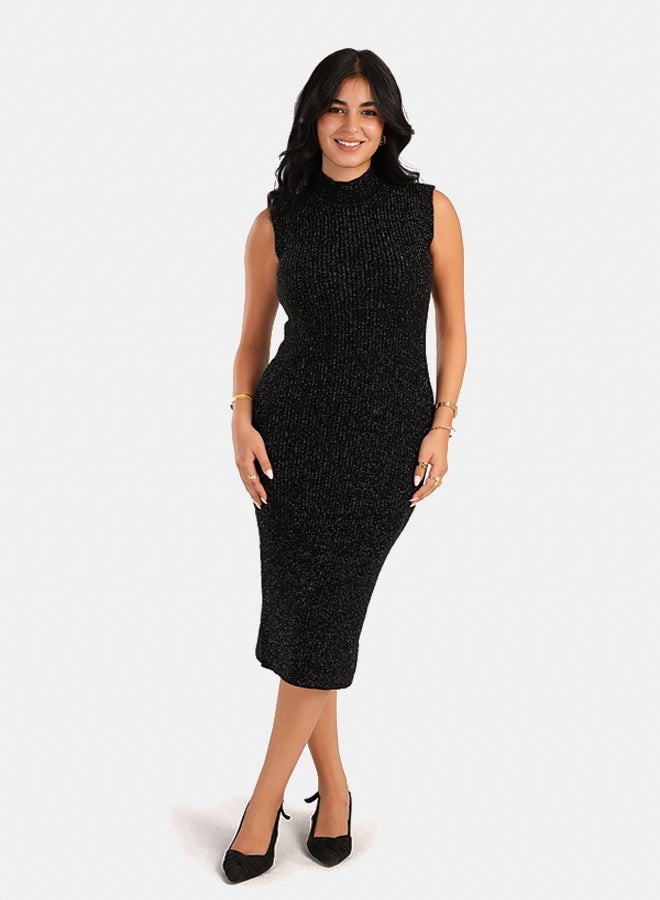 Carina High Neck Sleeveless Dress  - Image 1