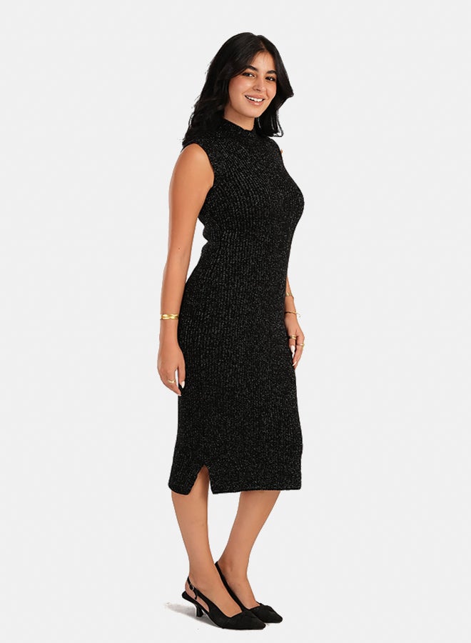 Carina High Neck Sleeveless Dress  - Image 2