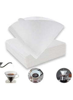 ELFSA 100 Piece Coffee Paper Filter V60 Size 02 White  - Image 5