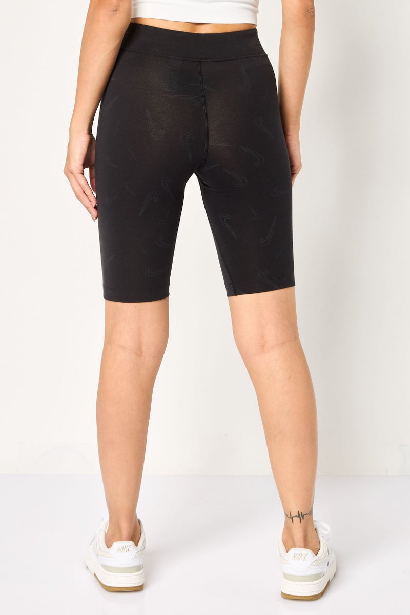 Nike Women Tight Fit Outdoor Shorts, Black - Image 3