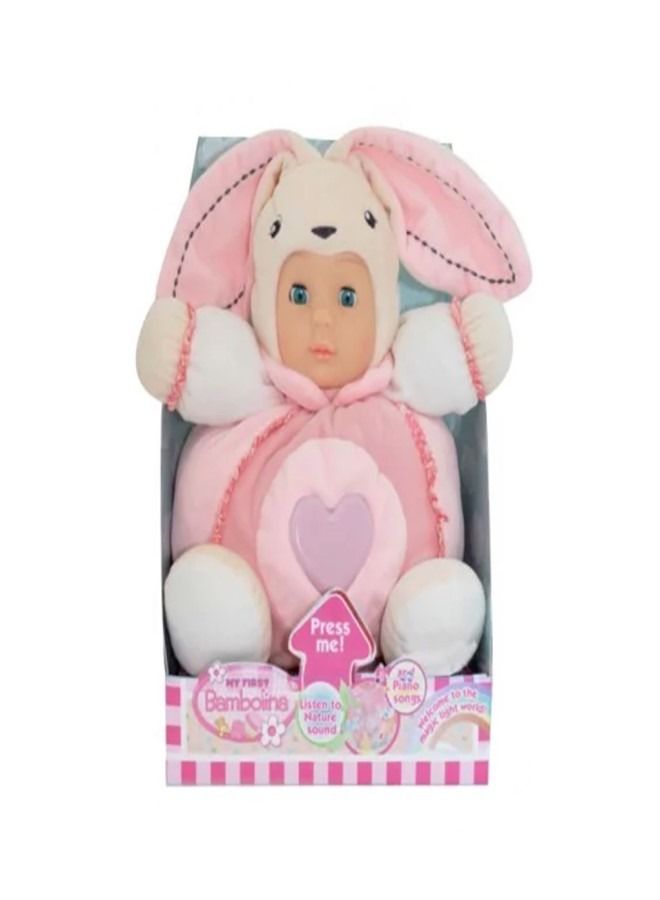 Bambolina - My First Bambolina 25 Cm - Goodnight Bunny With - Image 1