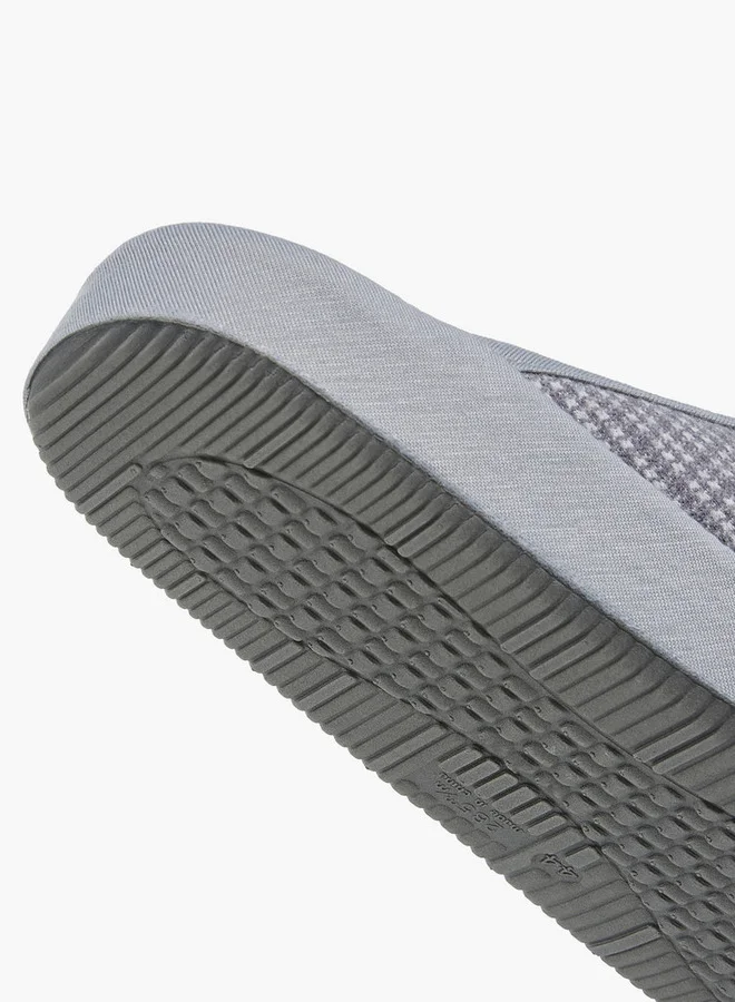 لو كونفورت Checked Bedroom Slippers