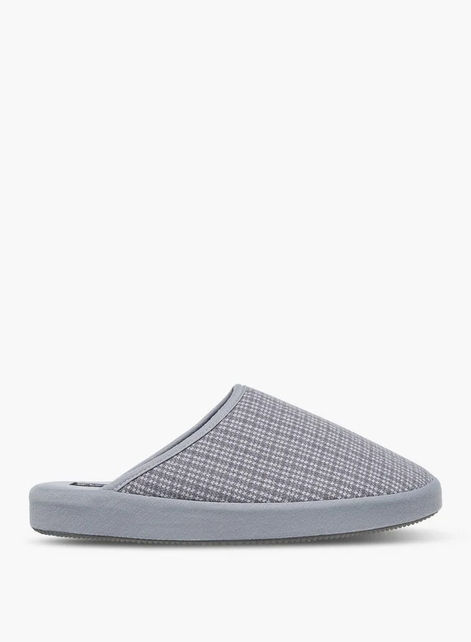 Le Confort Checked Bedroom Slippers