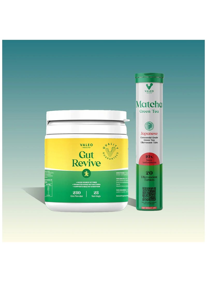 VALEO Valeo Berberine+ , 90 Capsules + Valeo Japanese Matcha Green Tea, 20 Effervescent Tablets  - Image 1