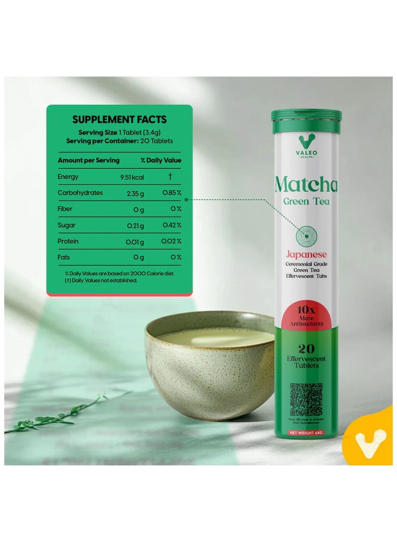 VALEO Valeo Berberine+ , 90 Capsules + Valeo Japanese Matcha Green Tea, 20 Effervescent Tablets  - Image 5