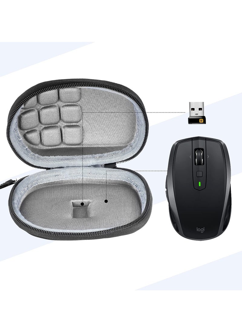 سانموجيد - حافظة صلبة متوافقة مع Logitech MX Anywhere 3، حافظة واقية متوافقة مع Anywhere 2s/2/1 - Image 1
