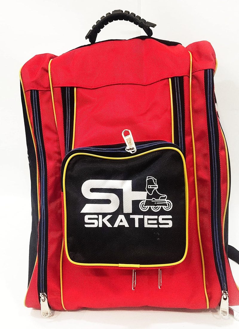 SNA Inline Skate Bag ( 3 Compartment Inline & Quad Skate Bag) - Image 2