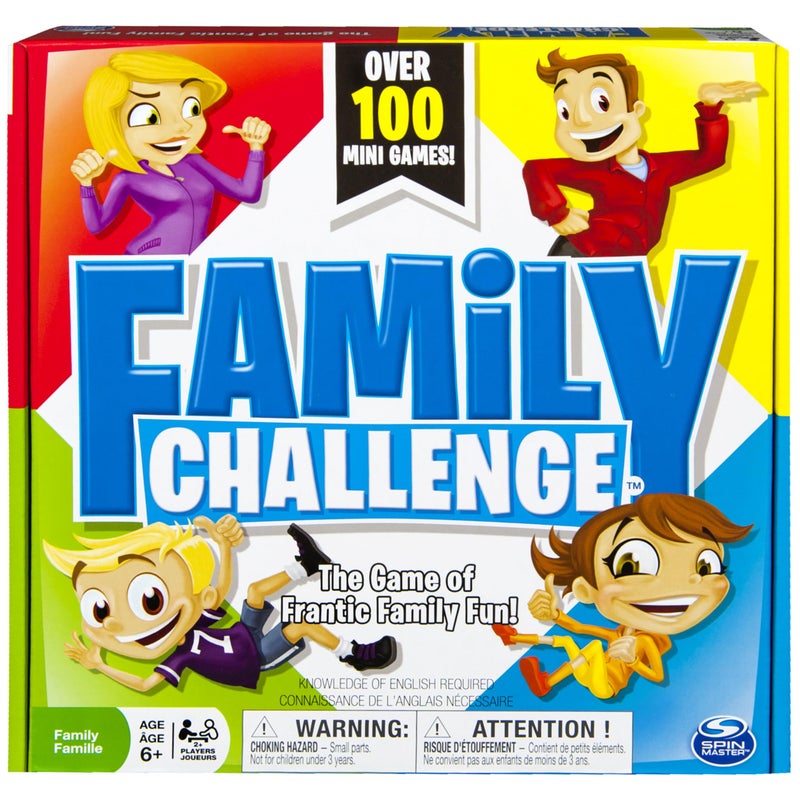 Spin Master Games Beat The Parents Family Challenge Board Game - Image 1