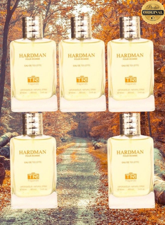 TRI 5 Pieces Hardman Perfume 100ML - Image 1
