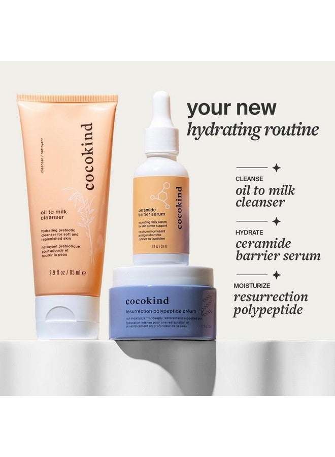 Cocokind Resurrection Polypeptide Cream, Hydrating Face Moisturizer With Peptides And Squalane, Anti Aging Skin Barrier Repair Cream For Dry Skin - Image 2