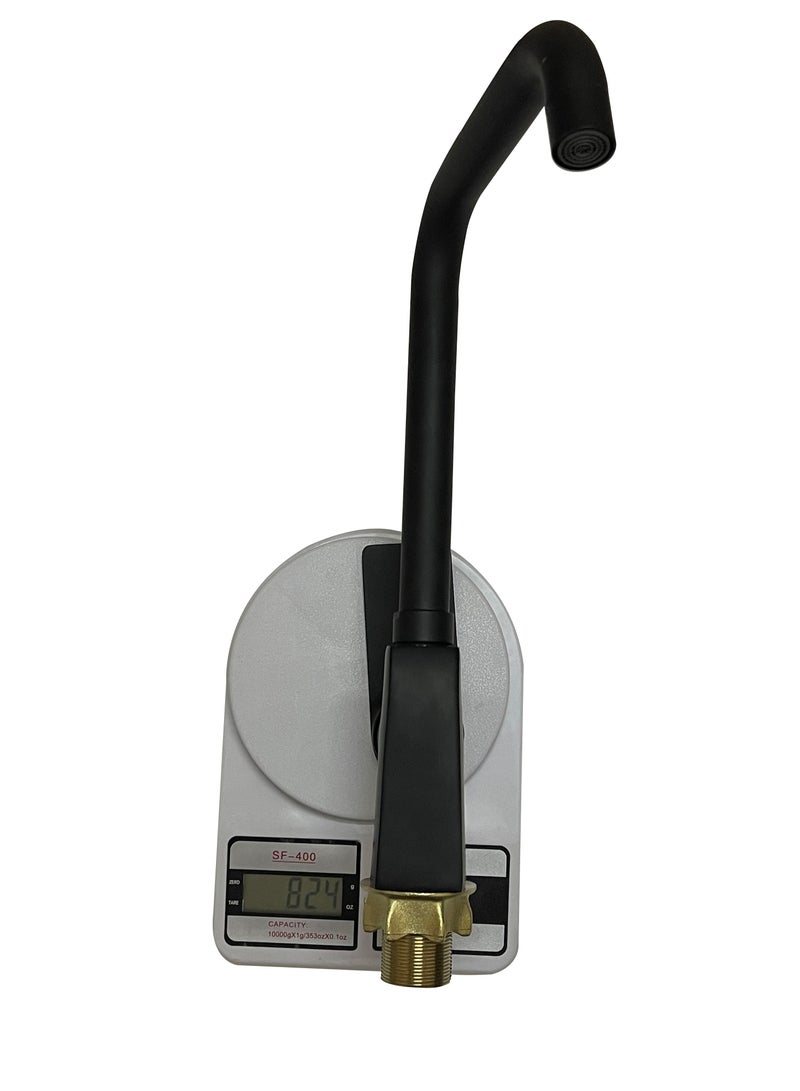 Kitchen Mixer Tap, Kitchen Sink Faucets Hot and Cold Mixer Tap Made of Zinc Alloy Anti Rust - Image 3