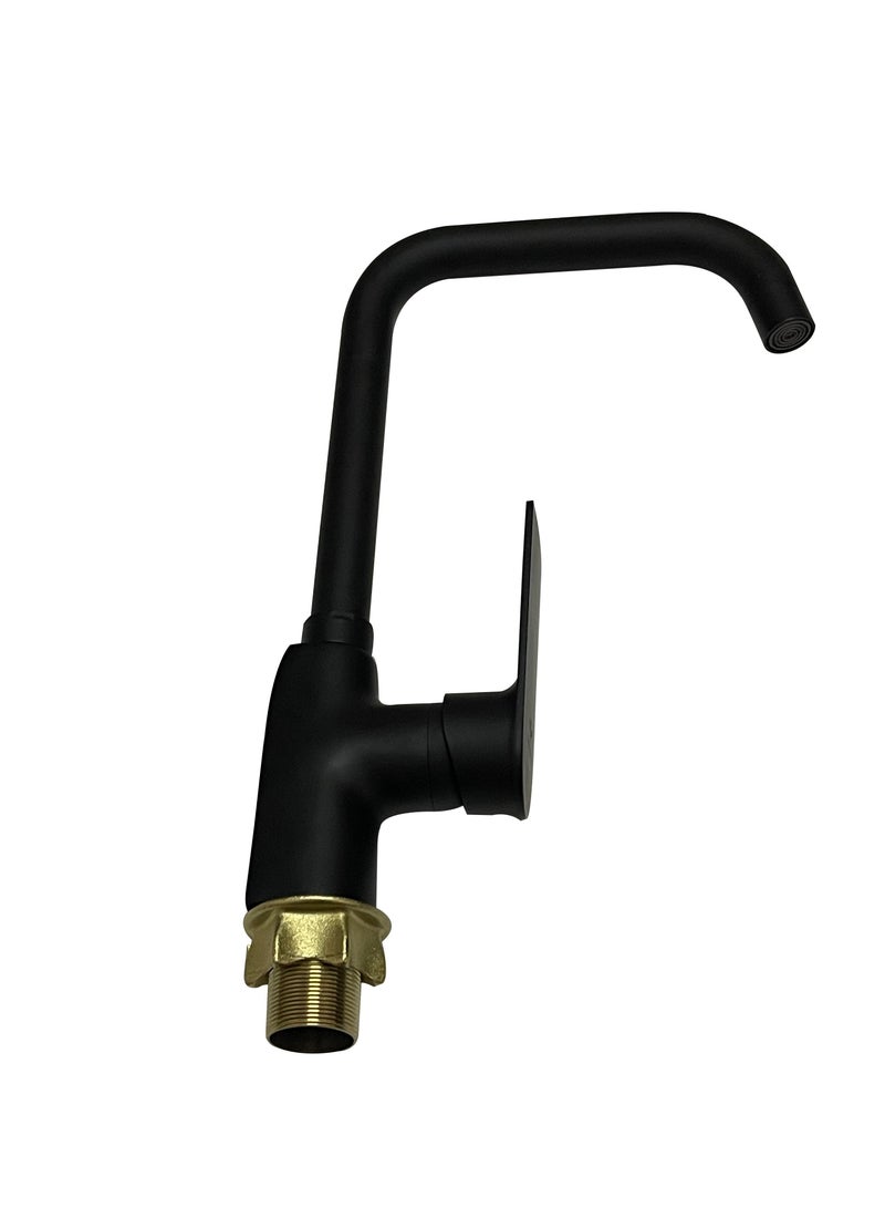 Kitchen Mixer Tap, Kitchen Sink Faucets Hot and Cold Mixer Tap Made of Zinc Alloy Anti Rust - Image 1