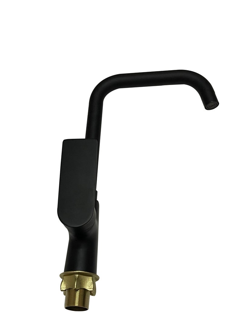 Kitchen Mixer Tap, Kitchen Sink Faucets Hot and Cold Mixer Tap Made of Zinc Alloy Anti Rust - Image 2