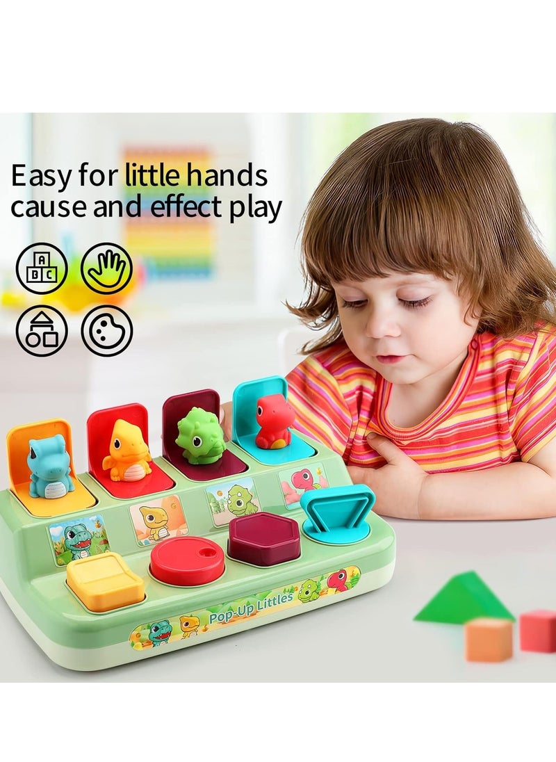 Interactive Pop Up Toys for Toddlers, Baby Toys 12-18 Months, Montessori Cause and Effect Toys for 1-2 Years Old Early Learning,Educational Toy for Boys and Girls 12+ Months  - Image 4