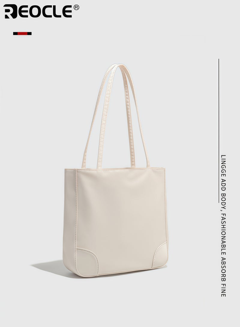 REOCLE Women's Durable Oxford Cloth Work Tote Bag with Multiple Pockets Practical Ladies Shoulder Handbag for Office - Image 3