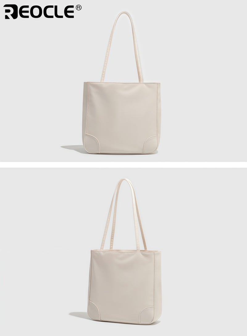 REOCLE Women's Durable Oxford Cloth Work Tote Bag with Multiple Pockets Practical Ladies Shoulder Handbag for Office - Image 4